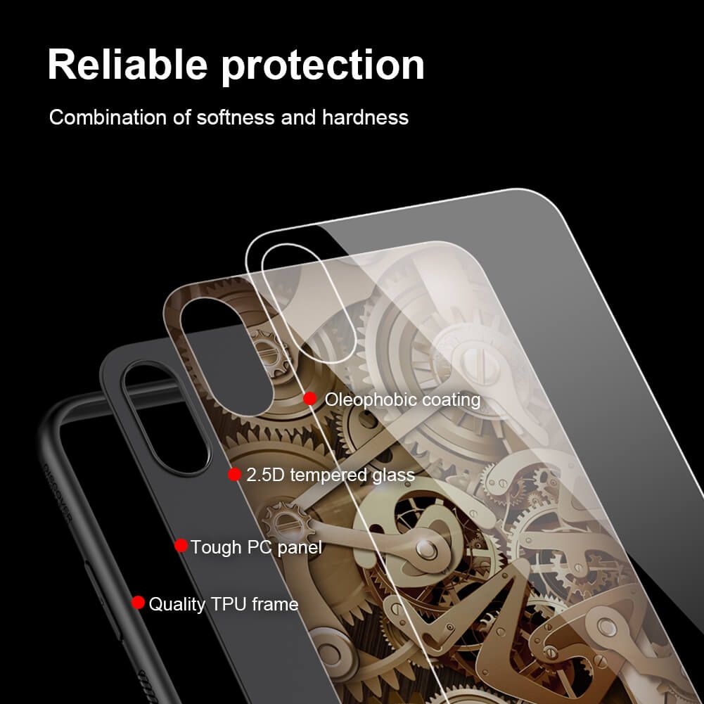 Nillkin Gear Series Tempered Glass protective case for Apple iPhone XS Max (iPhone 6.5)