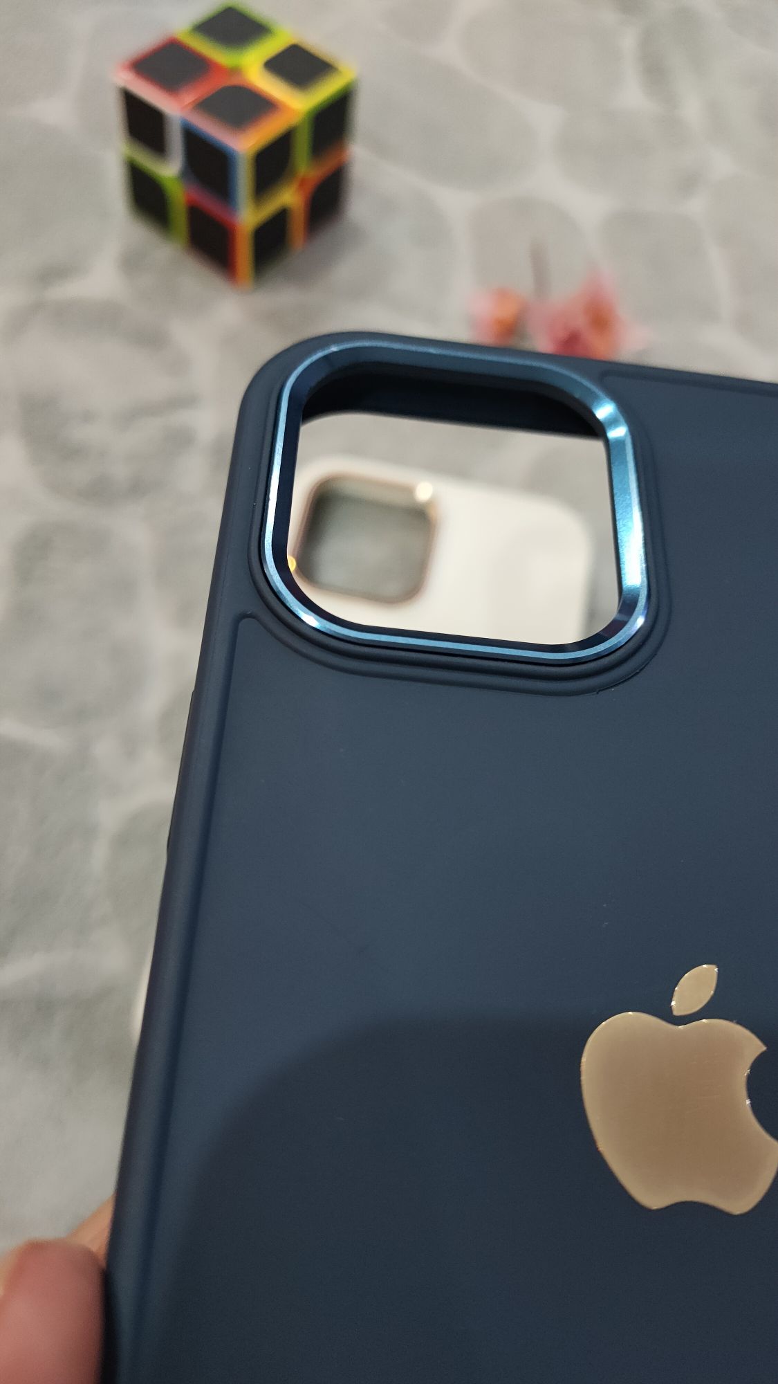 iPhone 12 Pro Max Skin Feel Soft Silicone Camera Protection Back Case Cover