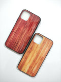 iPhone 11 Pro Real Tempered Glass Wood Design Back Cover