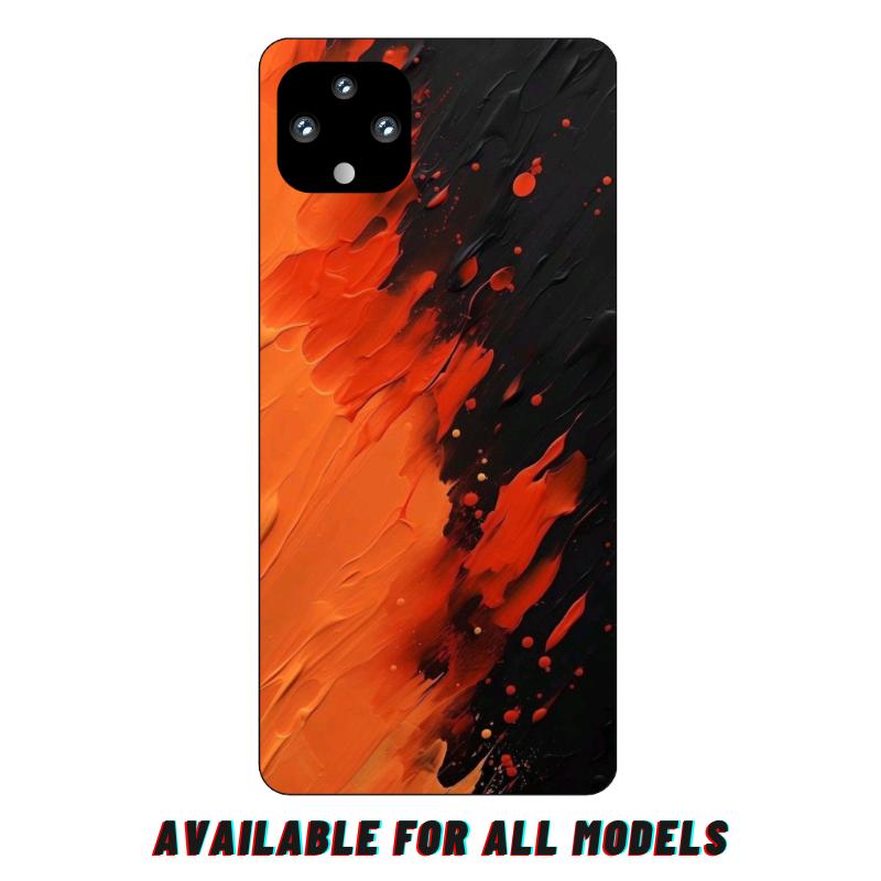 Google Pixel 4 XL 3D Emboss Abstract Art Full Back Skin Wrap