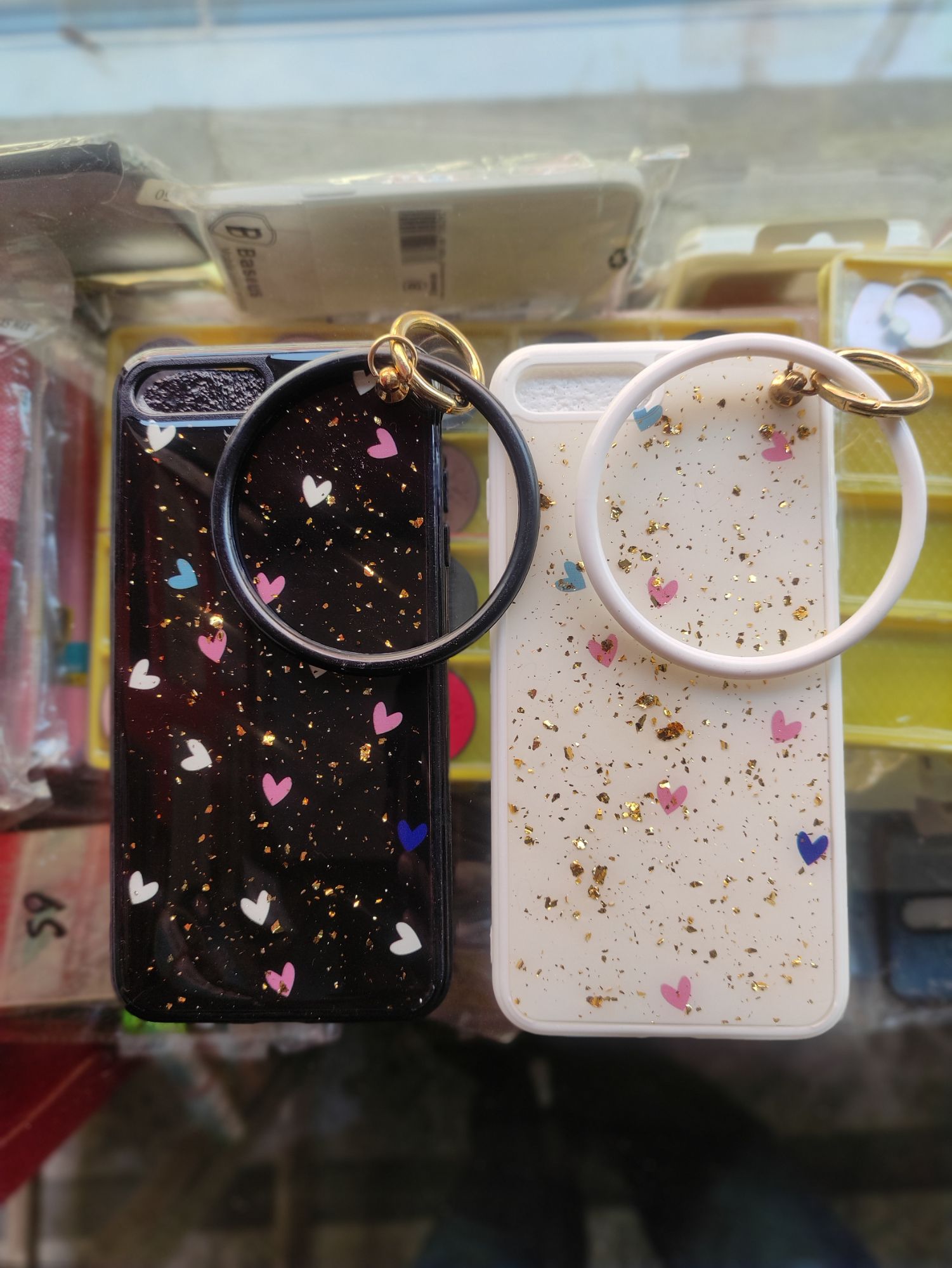 iPhone 7Plus Fancy Soft Silicone Ring cover