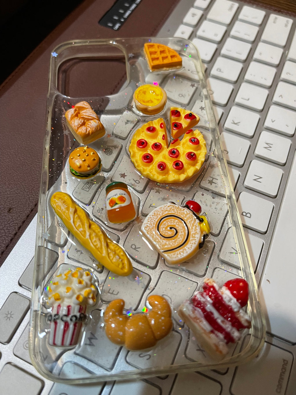 iPhone 12 Pro Max Premium Quality Beautiful Miniature Food 3D Fancy Back Cover