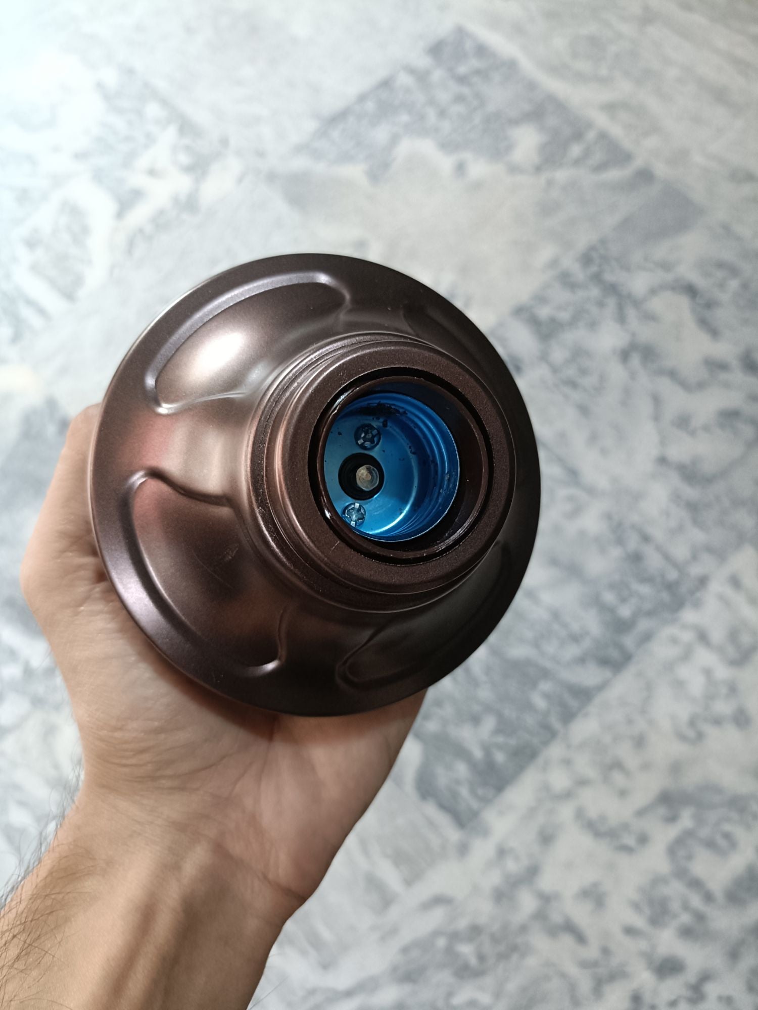 Fancy Bulb holder  2in1 E27/B22 PVC wall mounted