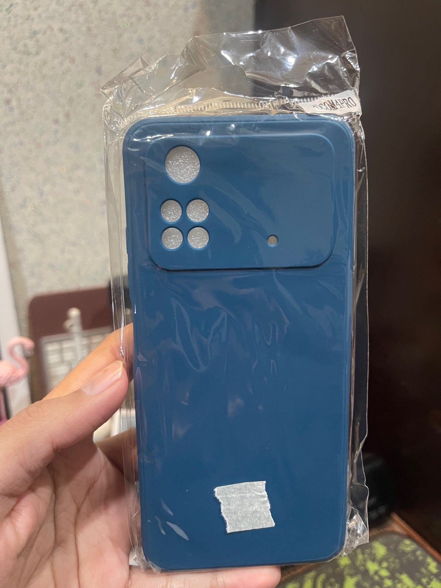Poco M4 Pro Liquid Silicone Back Logo Case Cover