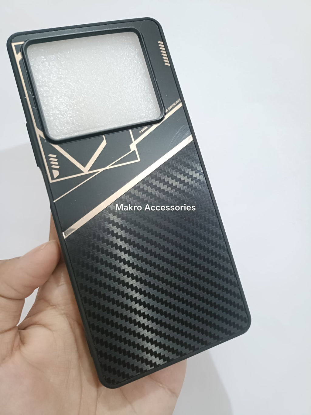 Infinix Note 40 Premium Quality Carbon Fiber Prism Pulse back cover