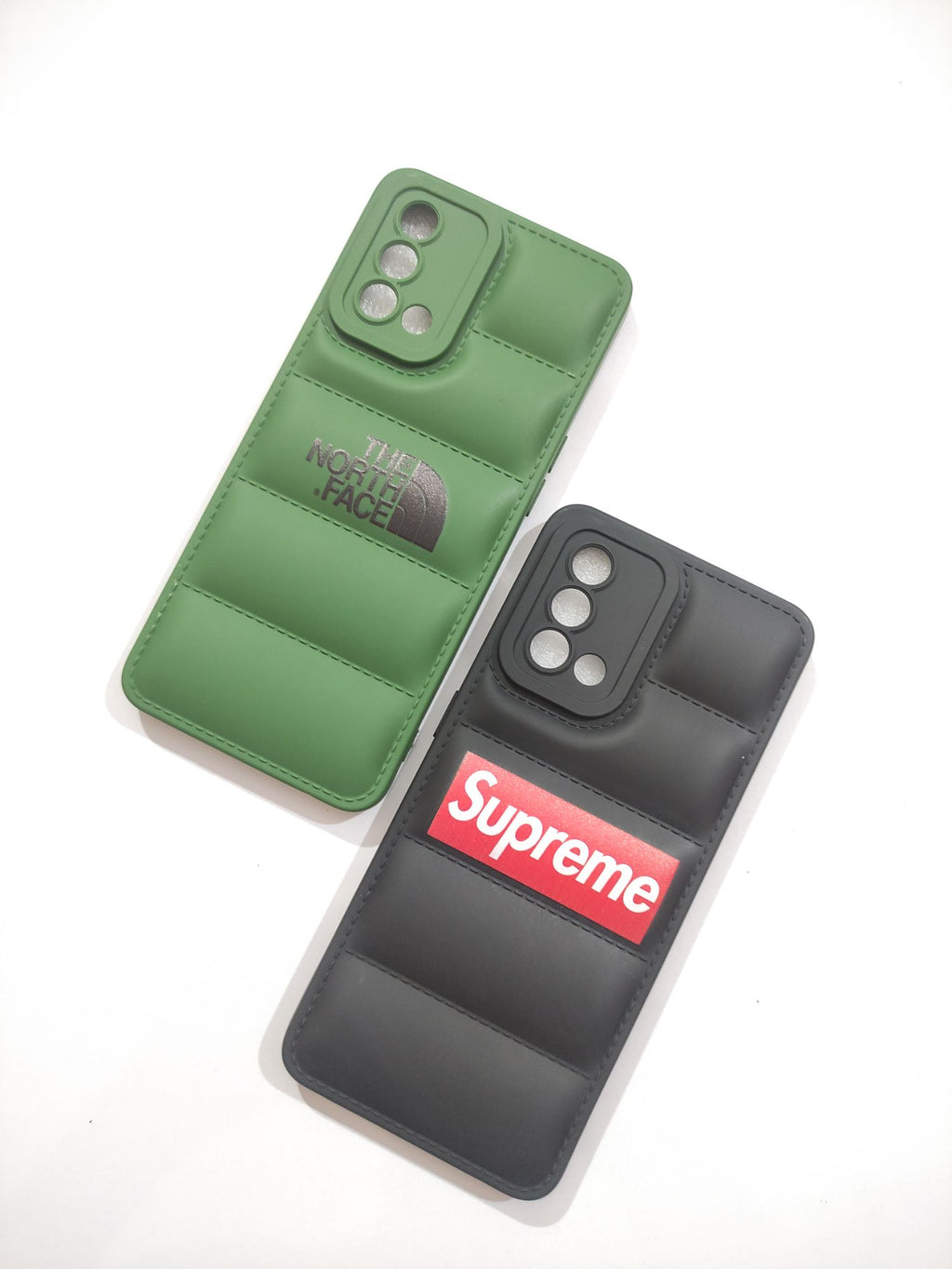 Oppo F19 Soft Silicone Puffer Back Cover