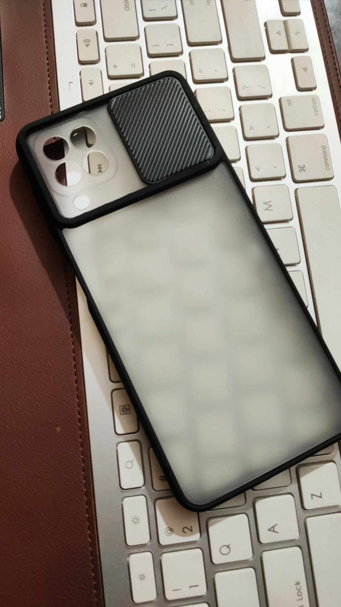 Samsung A22 Camera Slide Shutter Back Cover