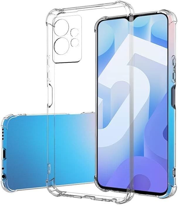 Vivo Y75 5G Soft TPU Clear Corner Protection Back Cover