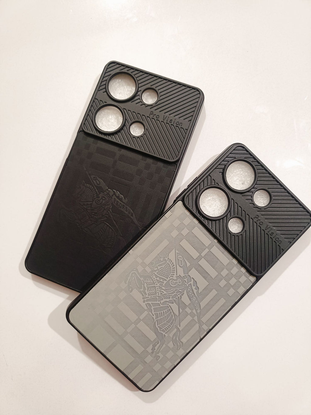 Redmi Note 13 Soft Silicone Tecture Design Back Cover