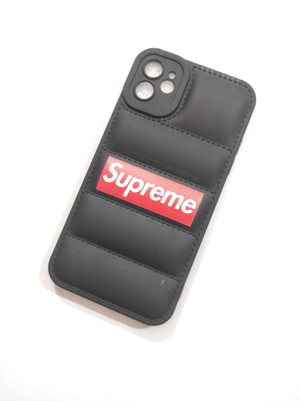 iPhone 11 Soft Silicone Puffer Back Cover