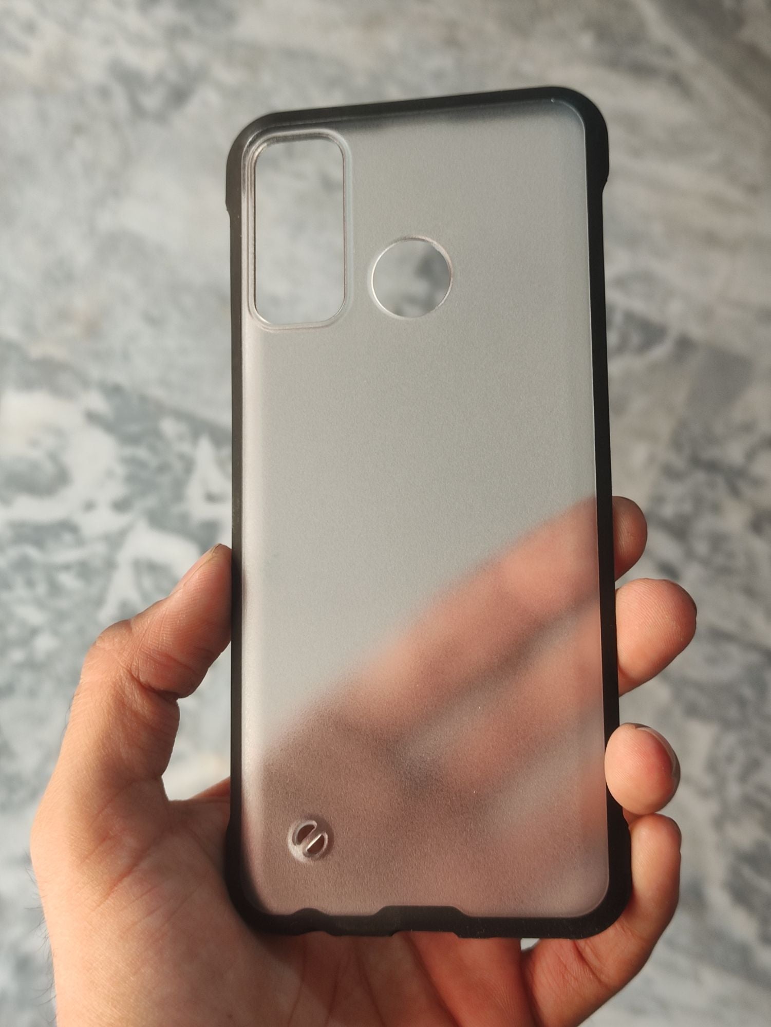 Tecno Spark Pro Transparent Matt Frameless Back Cover