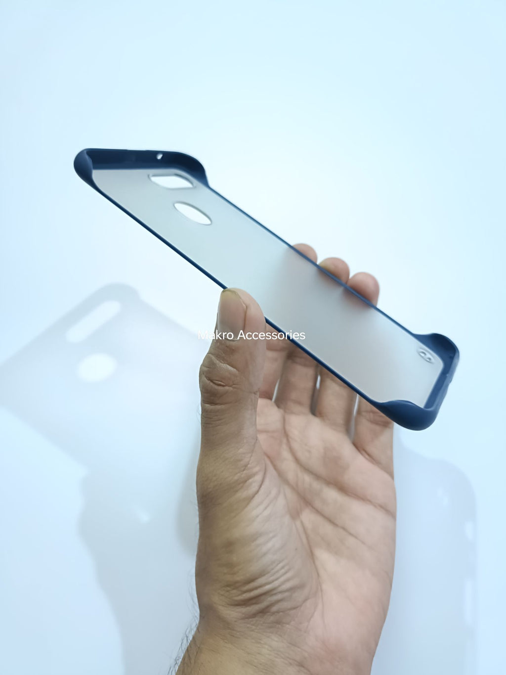 Oppo F9 PC Matt Transculent Frameless Back cover