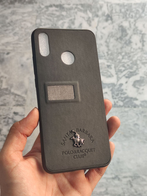 Huawei Y9 2019 Soft Silicone Fabrics Cloth Back Cover
