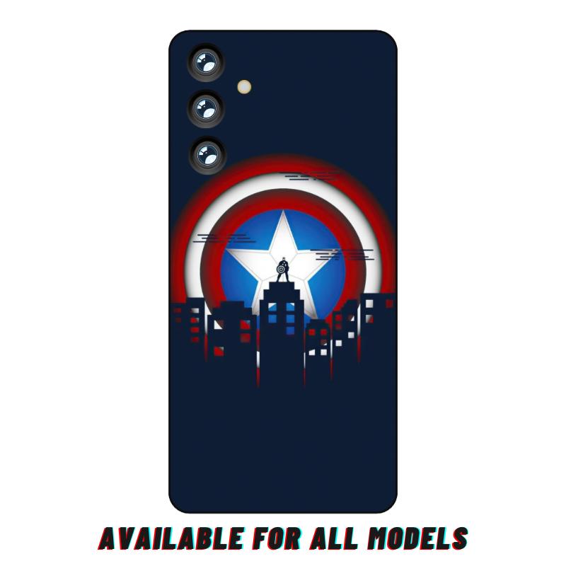 Samsung S23 Marvel Heroes 3D Full Skin Wrap