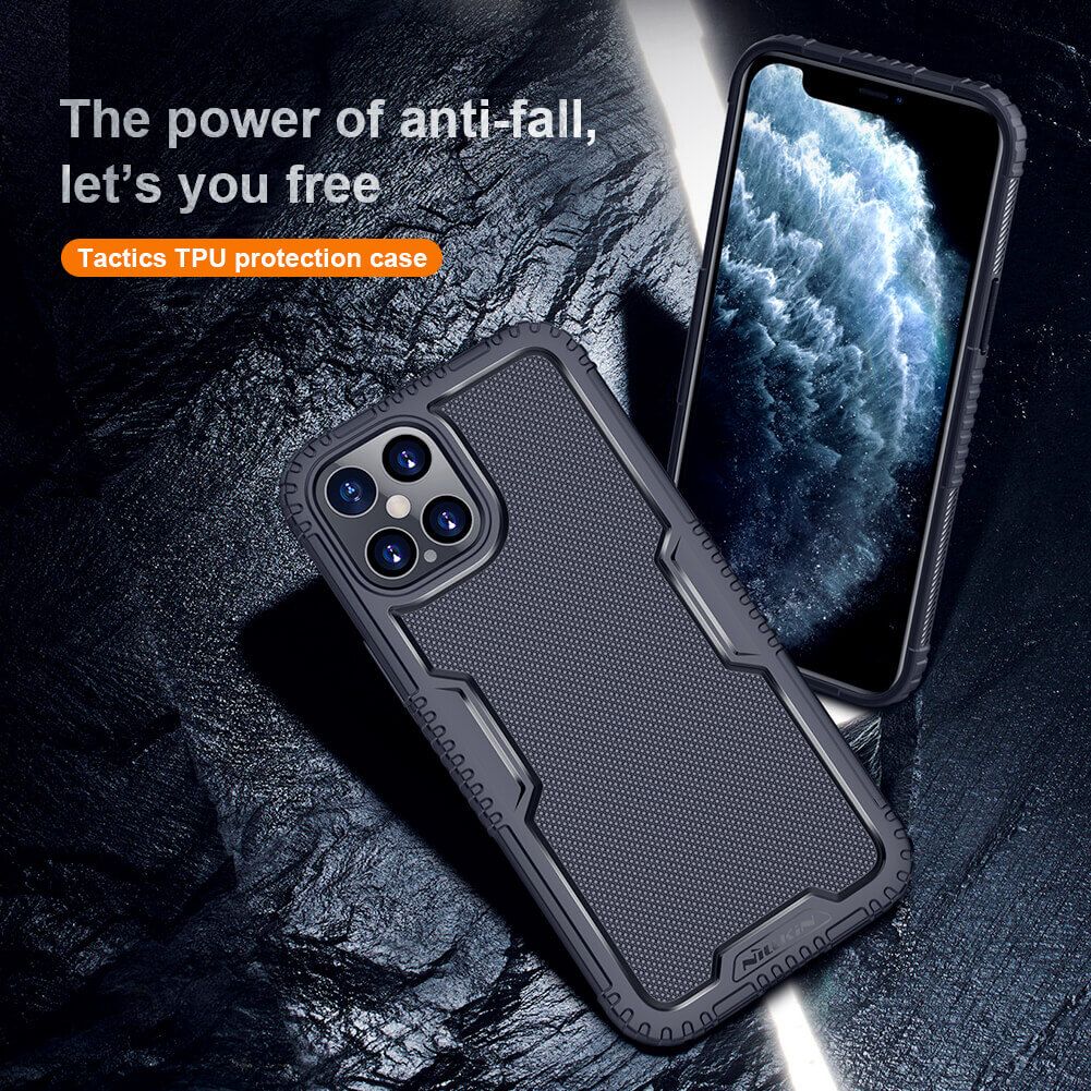iPhone 12 Pro Max Official Nillkin Tactics TPU Shockproof Back Case