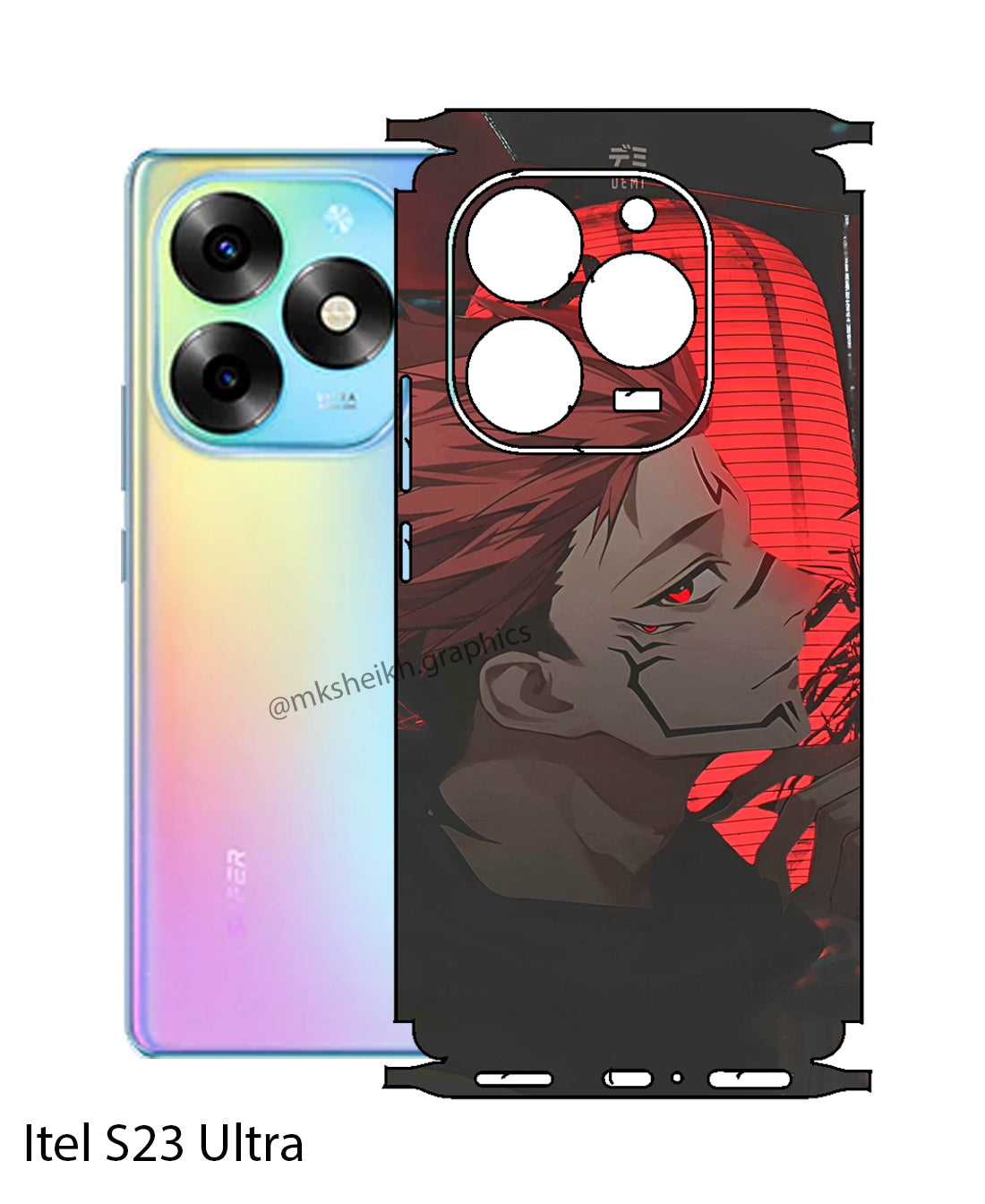 Itel S23 Plus Premium Quality Full Body Skin Wrap