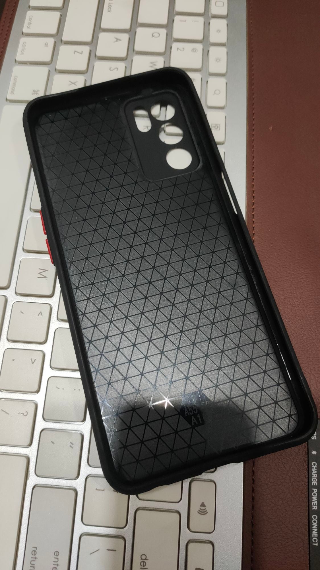 Oppo A16 Cover Premium Quality Camera Protection PU Leather Back Case