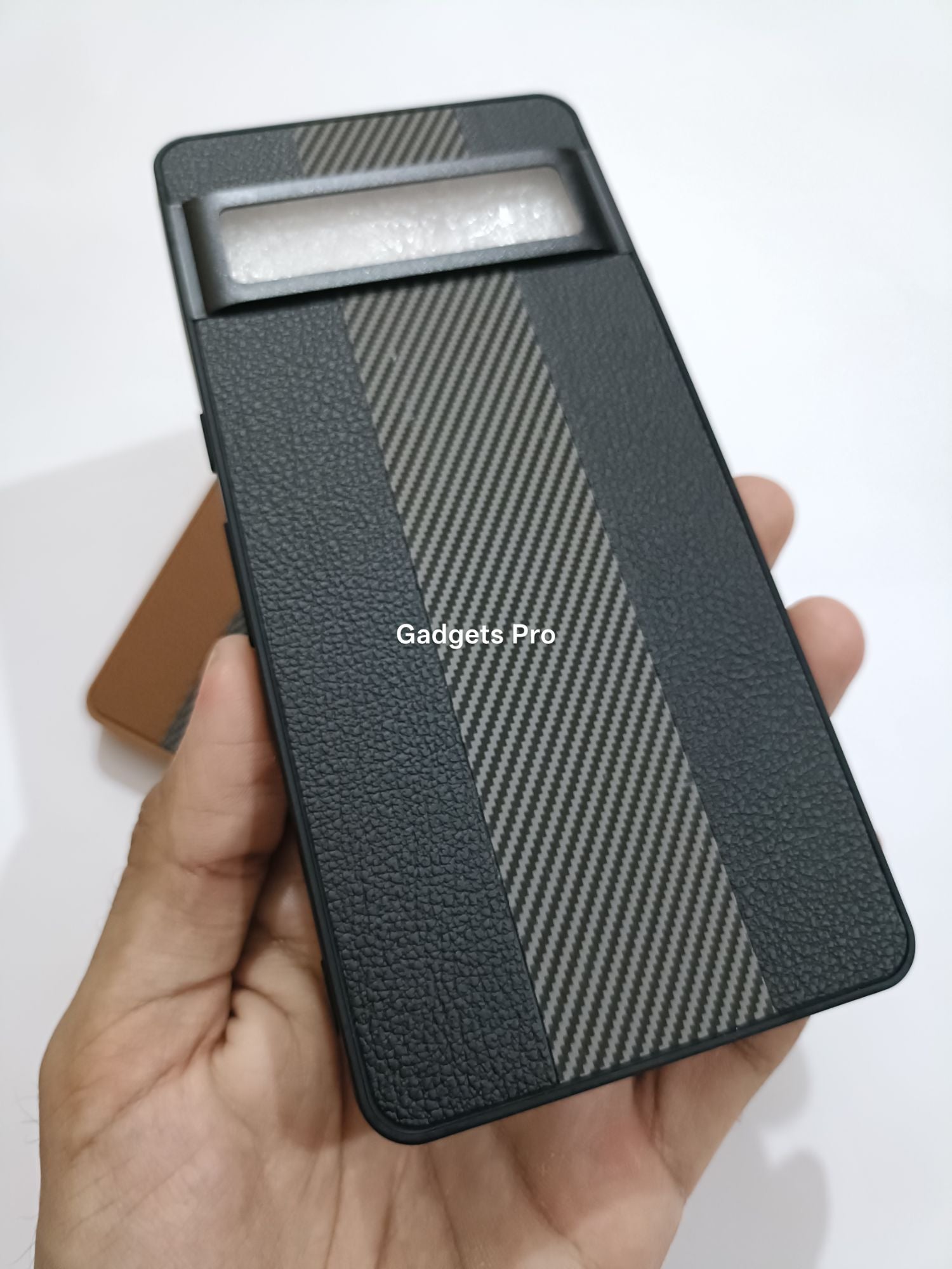Google Pixel 7Pro PU Carbon Fiber Design Back Cover