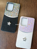 Oppo Reno 13F Fancy Soft Silicone Glitter Star Back Cover