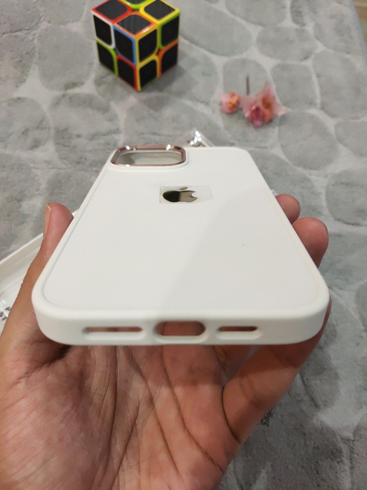 iPhone 13 Pro Max Skin Feel Soft Silicone Camera Protection Back Case Cover