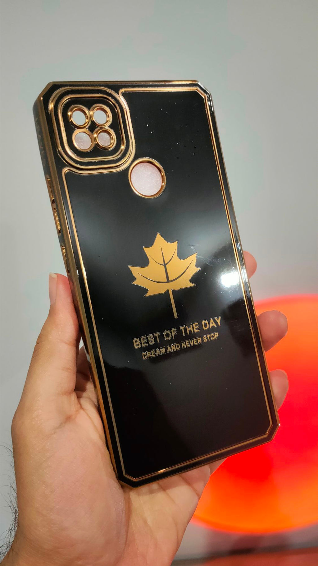 Redmi 9C Premium Quality Camera Protection Chrome Back Case Cover