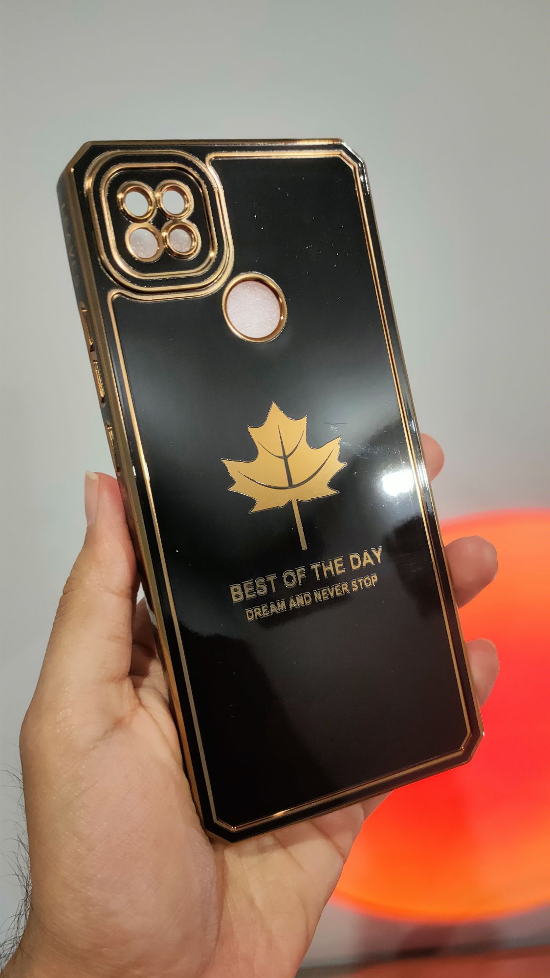 Redmi 9C Premium Quality Camera Protection Chrome Back Case Cover