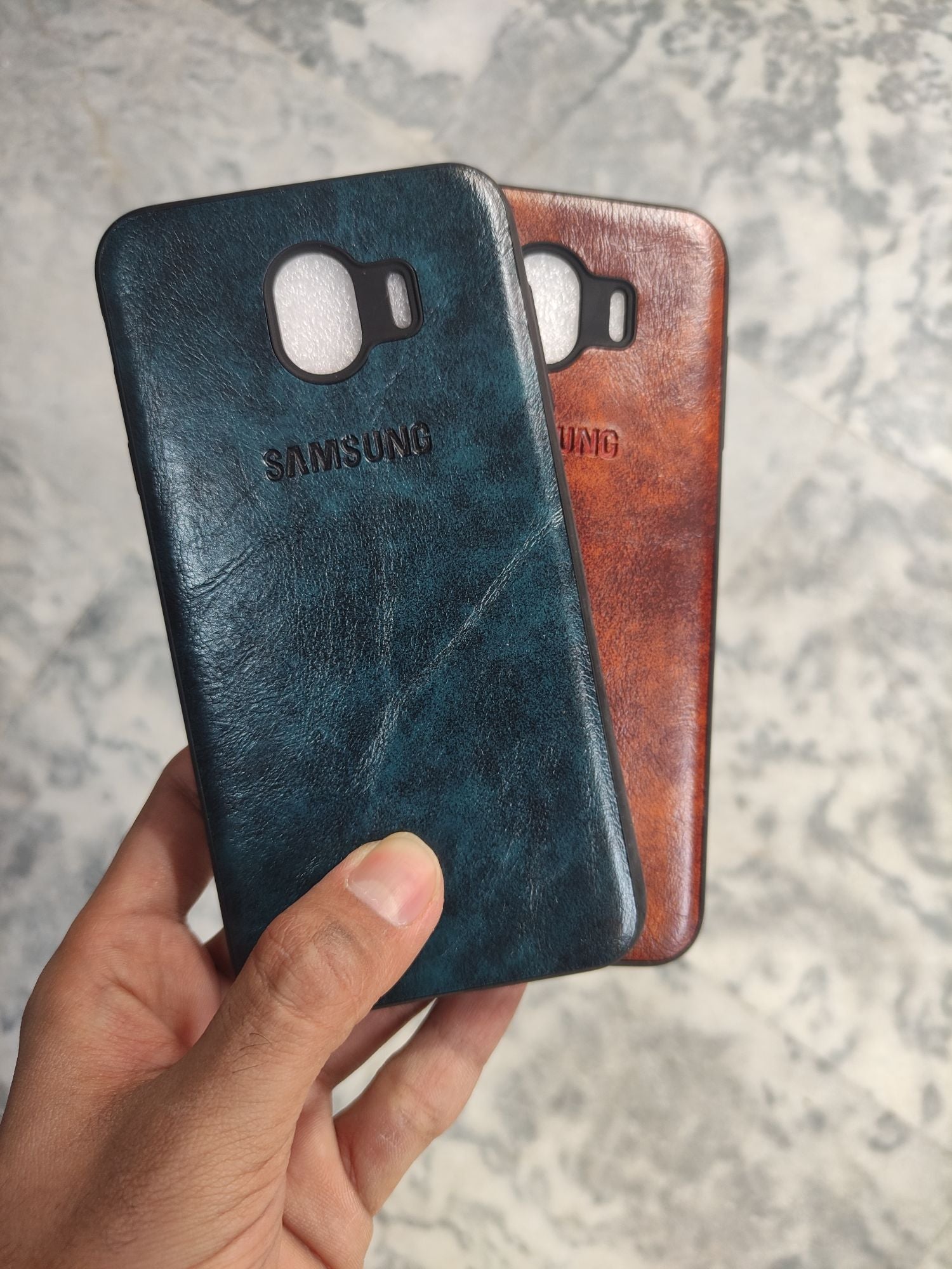 Samsung Galaxy J4 Soft Silicone Leather back cover