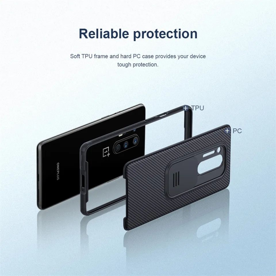 Nillkin CamShield Pro cover case for Oneplus 8 Pro Slide Camera Protect Privacy Back Cover