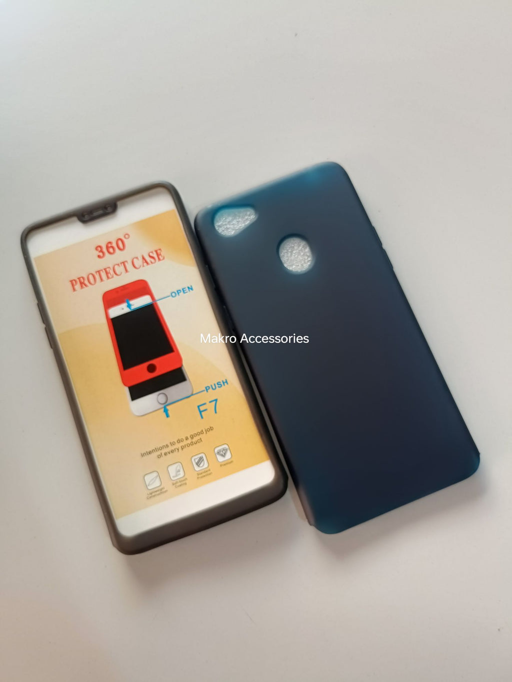 Oppo F7 Soft Silicone 360 Protection Back cover