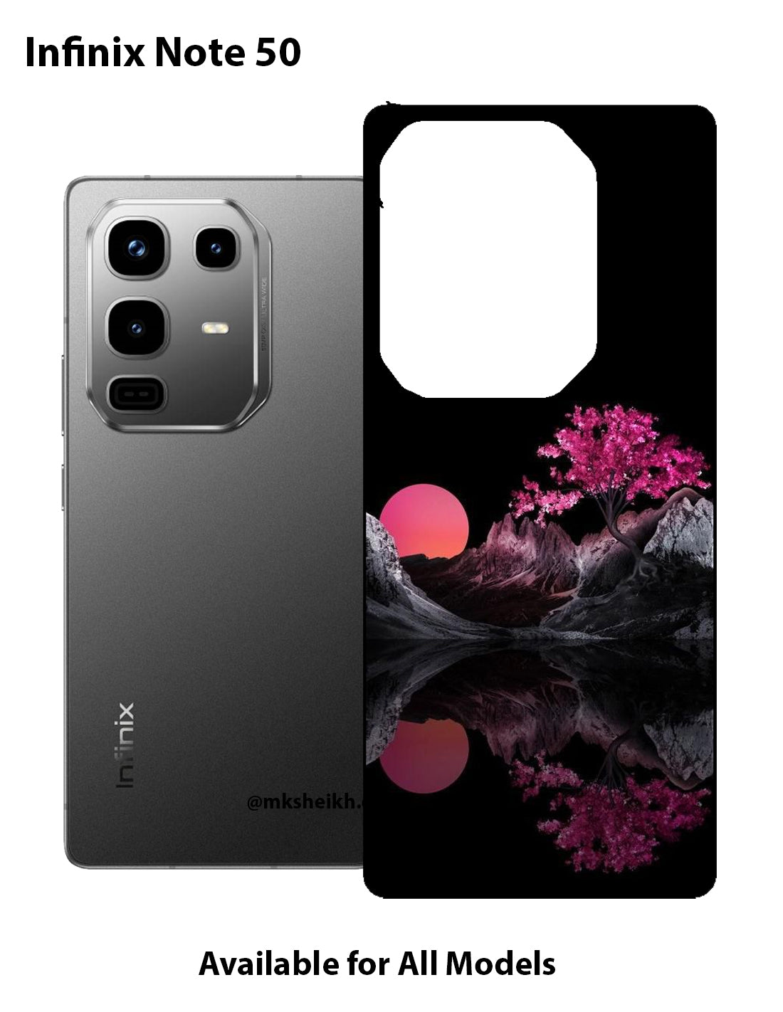 Infinix Note 50 Pro Print Back Skin Wrap