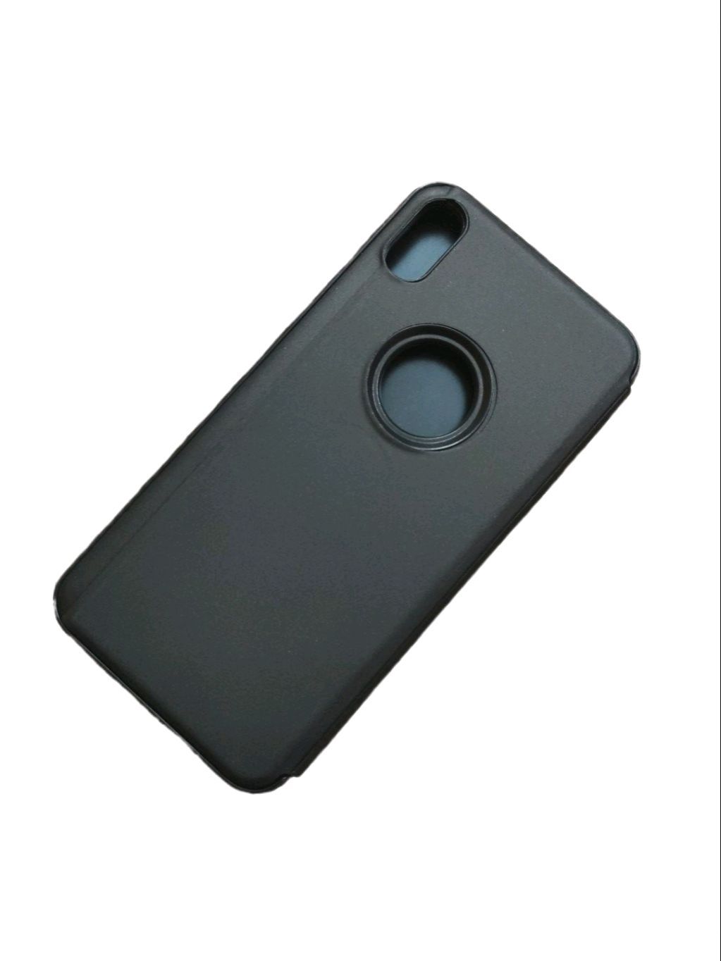 iPhone XS Max PC Clear View Standing Flip Cover