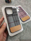 CASEPRO iPhone 14 Pro PU Dual Tone Leather Back Case