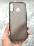 Infinix Hot8 Matt Colour buttons back cover