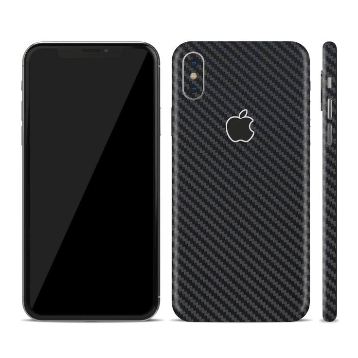 iPhone X Carbon Fiber Texture Full Body Skin Wrap