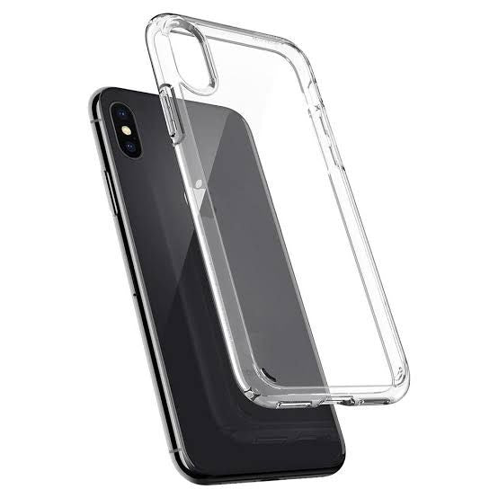 iPhone X Soft TPU Clear Transparent Back Cover
