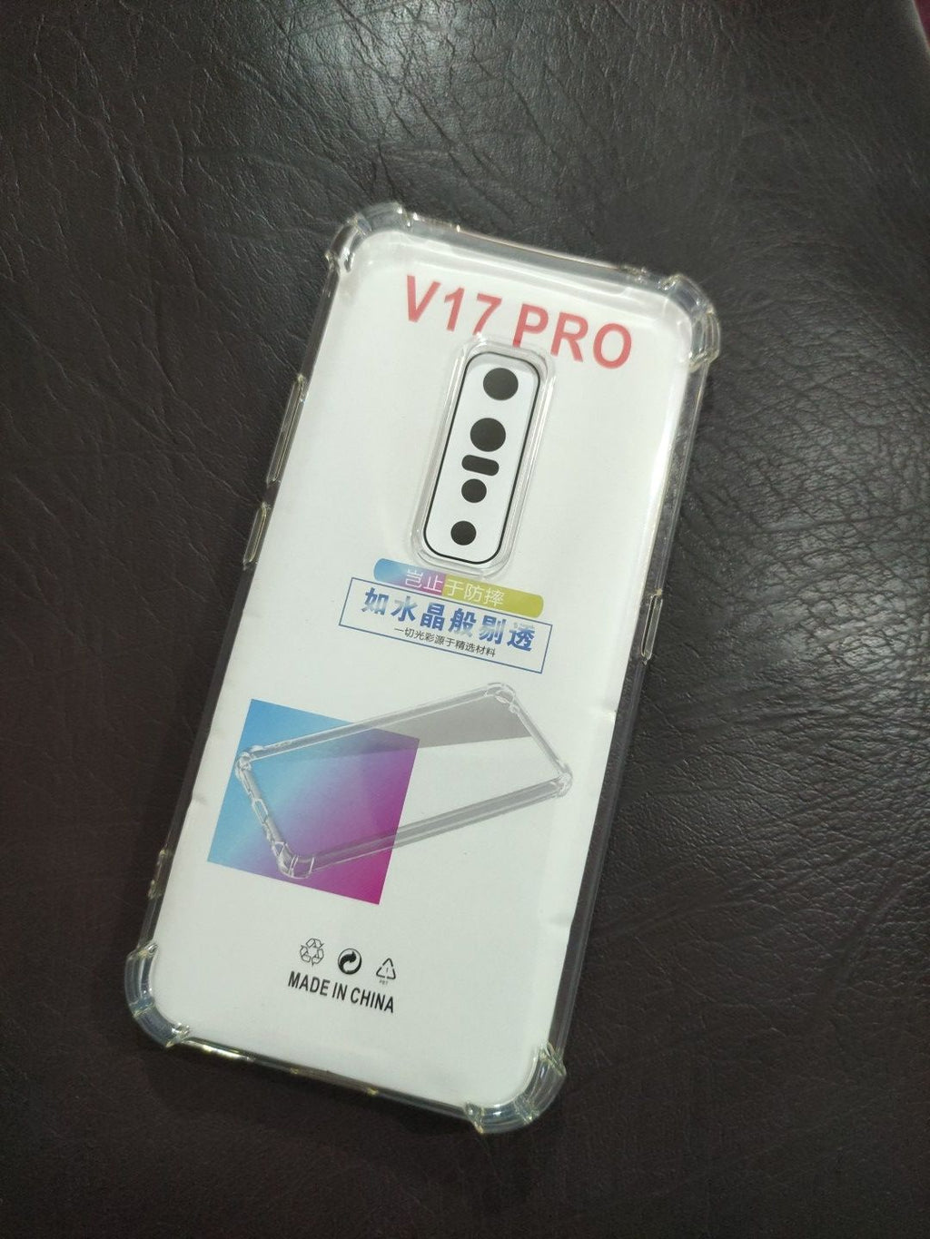 Vivo V17 Pro Soft TPU Clear Transparent Corner Protection Back Cover