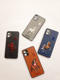 Samsung Galaxy A06 Premium Quality Embroidery Polo Design Back cover