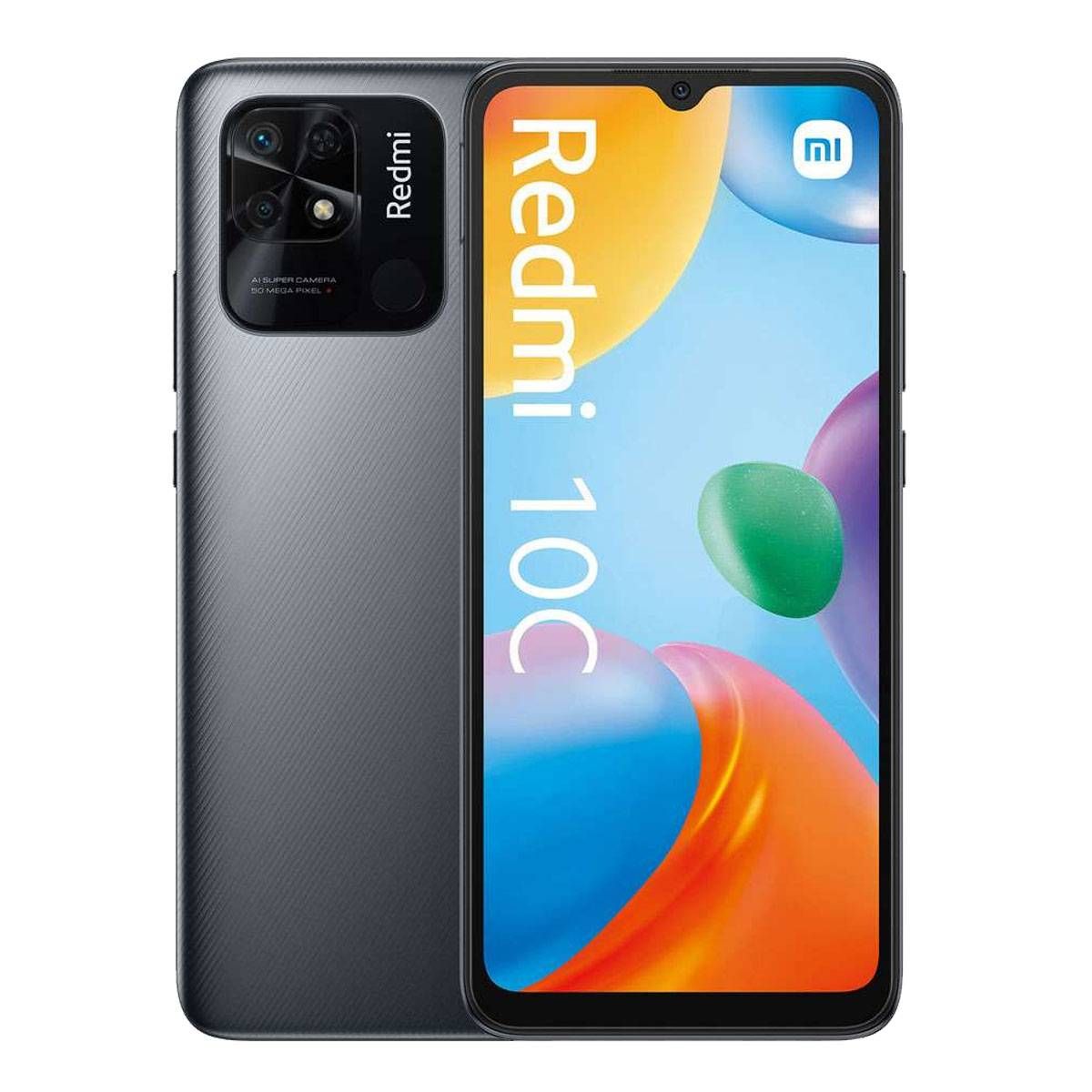 Redmi 10c Carbon Fiber Pattern Transparent Back Protective Sheet