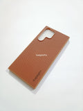 Samsung Galaxy S23 Ultra Premium Quality PU Spigen Leather Tecture Back cover
