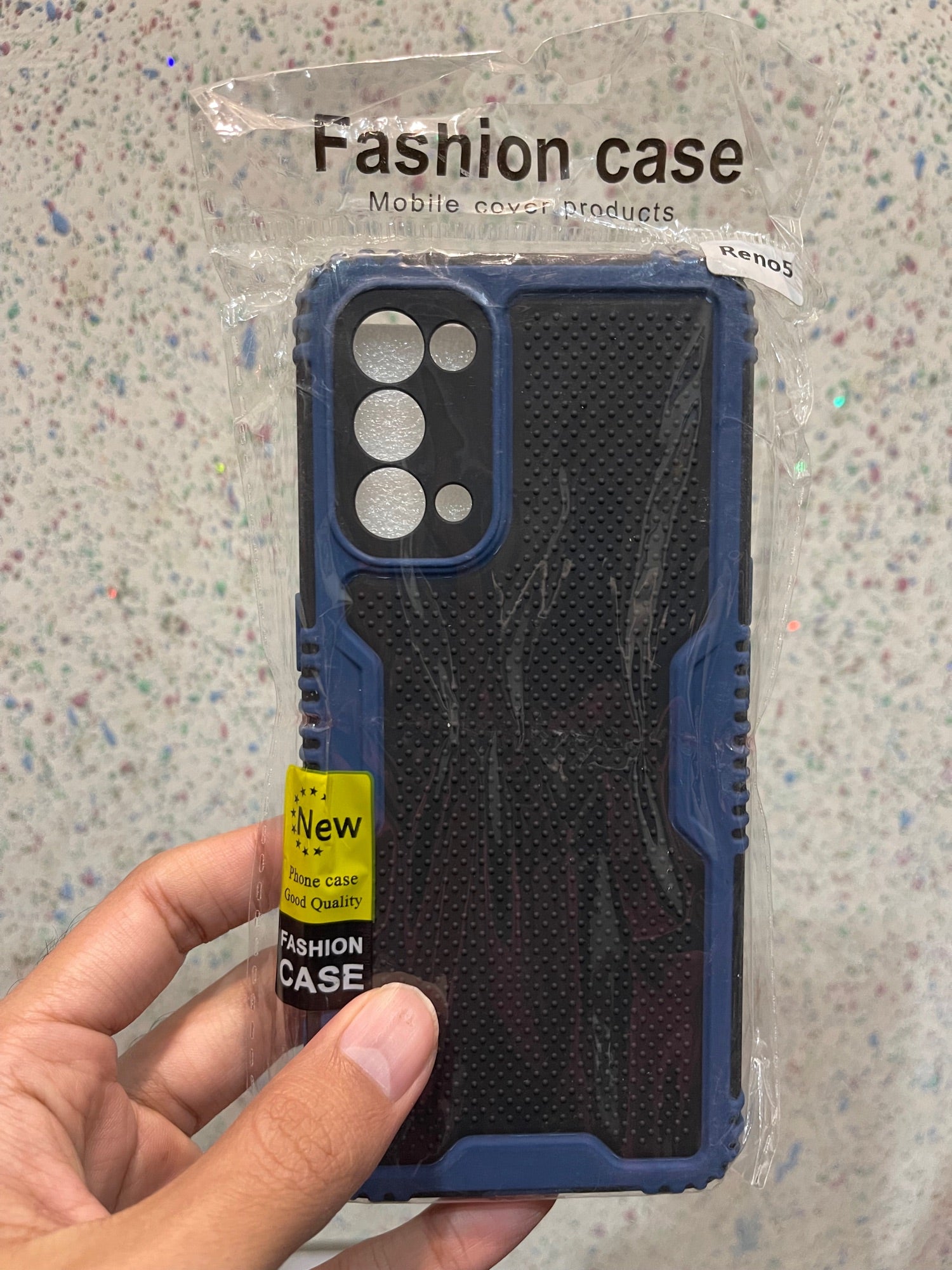 Oppo Reno 5 Shockproof Camera Protection Anti Slip Back Cover
