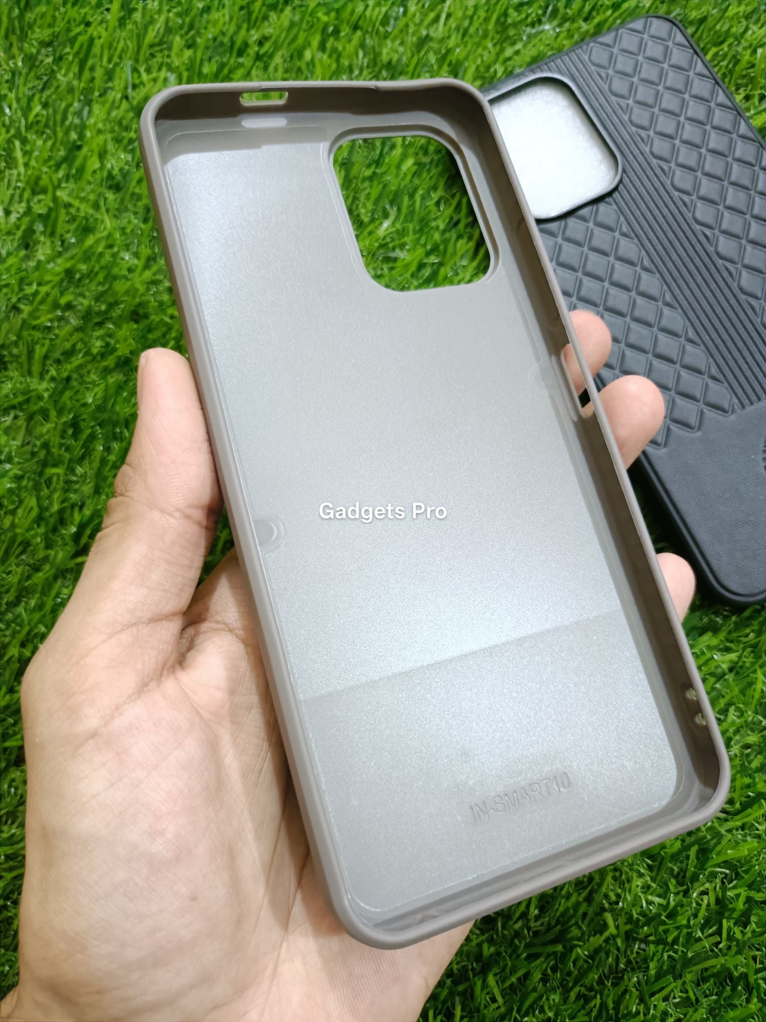 Infinix Smart 10 Soft Silicone PU Leather Design Polo Back Cover