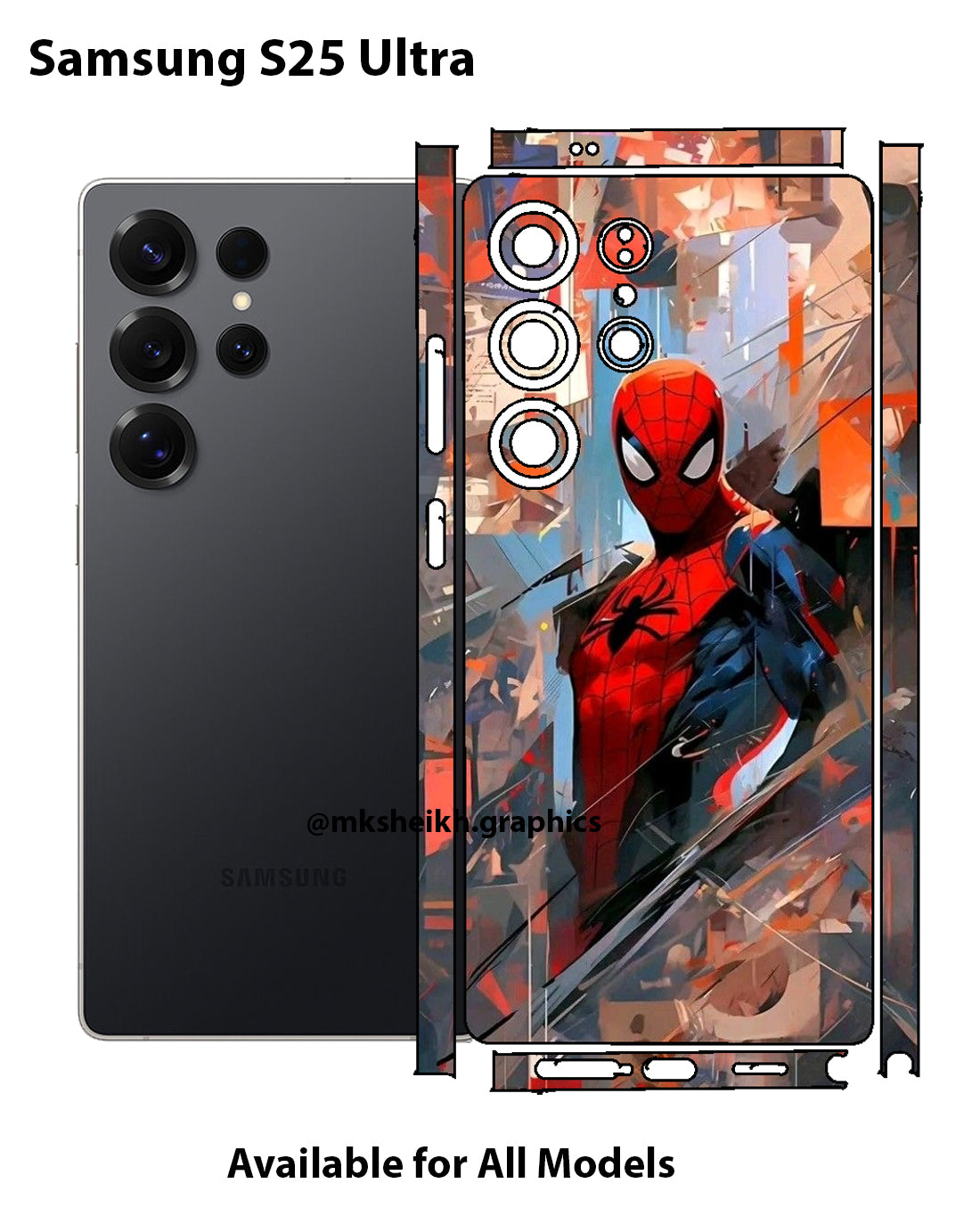 Samsung S25 Ultra Full Body Skin Wrap