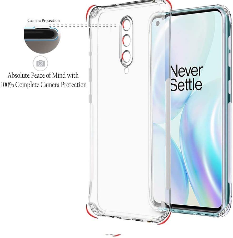 OnePlus 8 Soft TPU Clear Corner Protection Back Cover