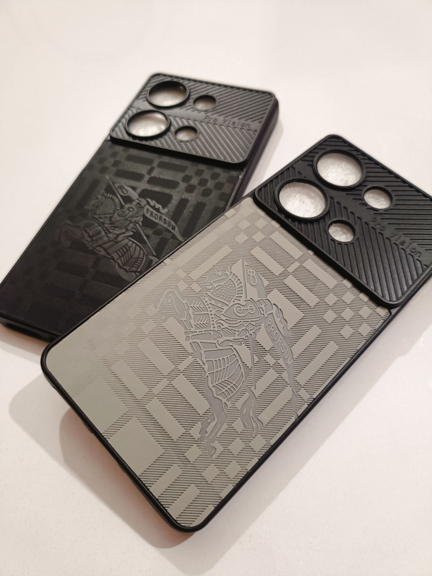 Redmi Note 13 Soft Silicone Tecture Design Back Cover