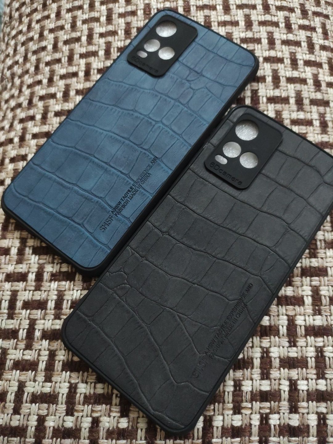 Vivo_Y33s/Y21 Soft Silicone PU Leather Back Cover