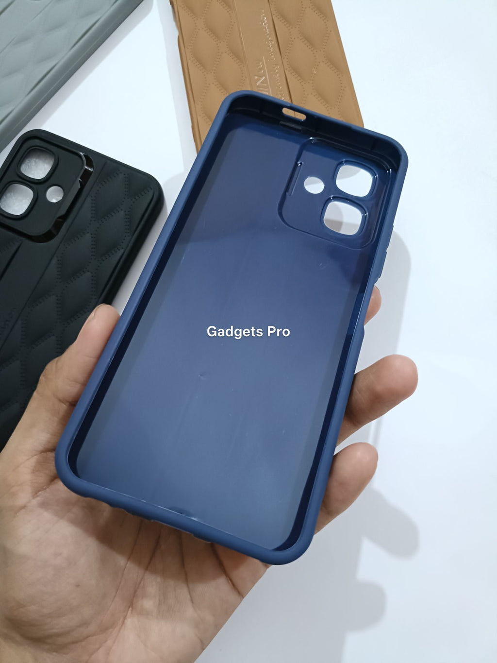 Infinix Smart 10/Tecno Spark GO 2 Soft Silicone Camera Protection Back Cover