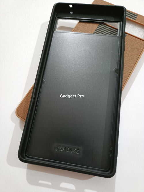 Google Pixel 7A PU Carbon Fiber Design Back Cover