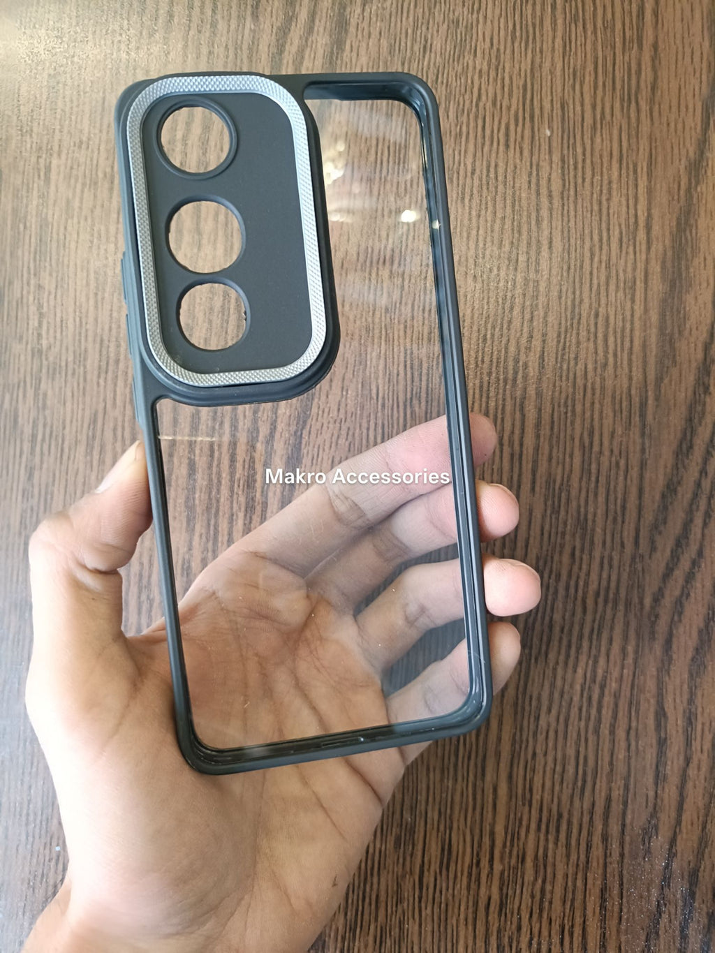 Vivo V50 Lite 5G Clear HD Anti Yellow Soft Silicone Edges Camera Protection Back Cover