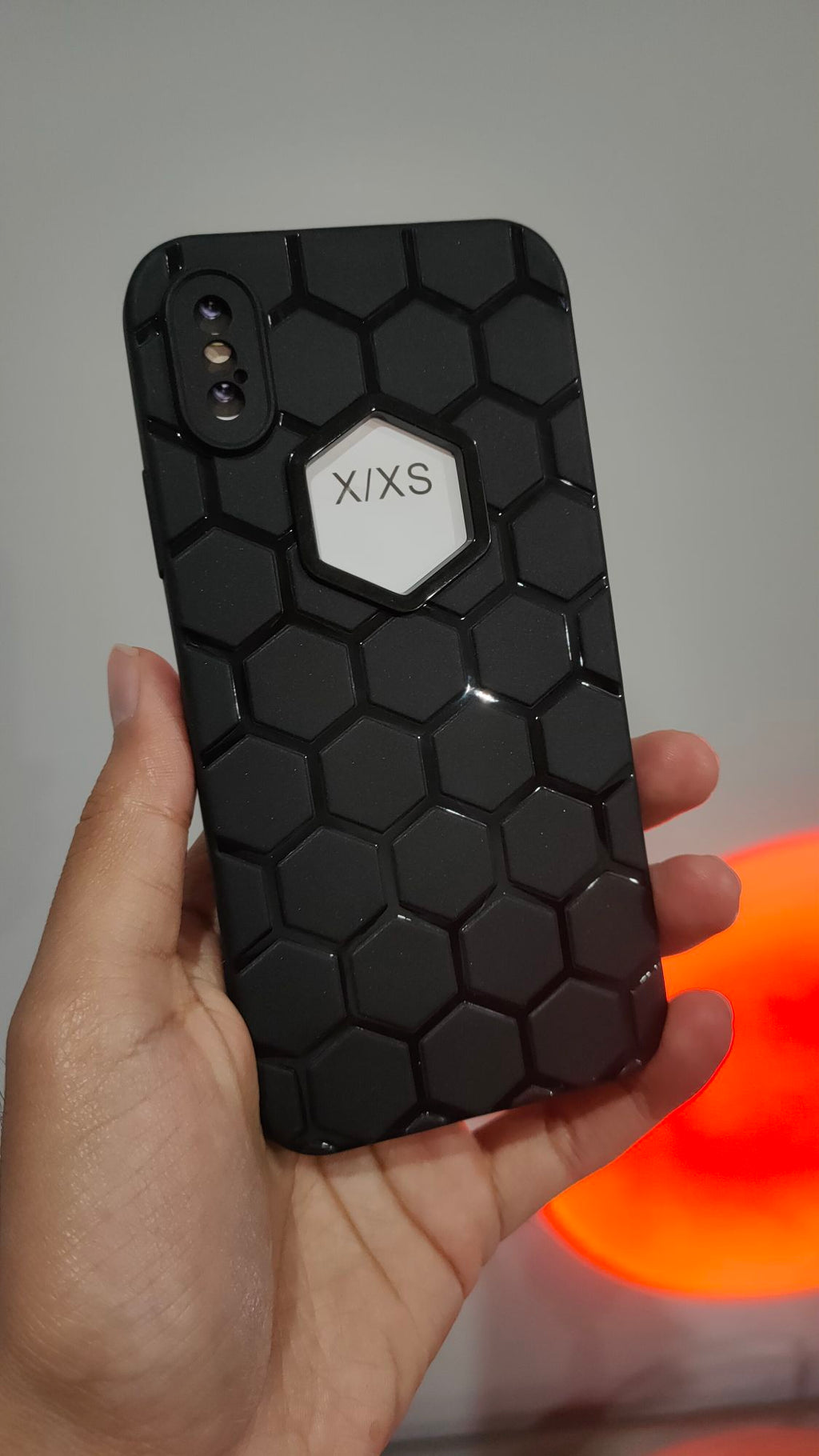 iPhone X/XS Back Design Camera Protection Soft Silicone Back Case Cover
