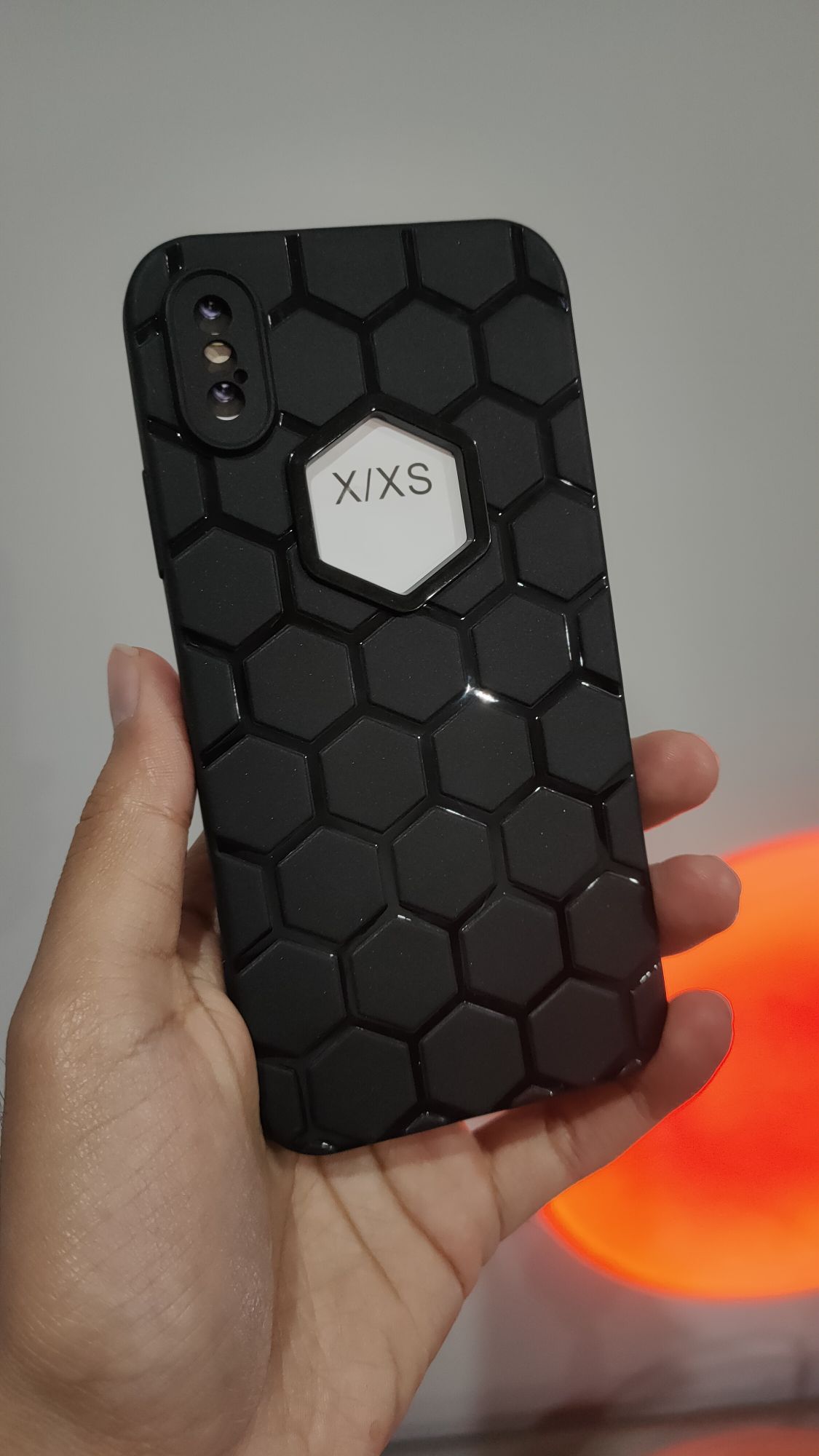 iPhone X/XS Back Design Camera Protection Soft Silicone Back Case Cover